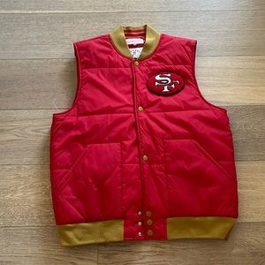 Mitchell & Ness - San Francisco 49ers Vest - Large